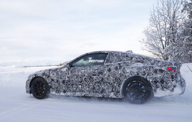 Nuova BMW M4: le foto spia