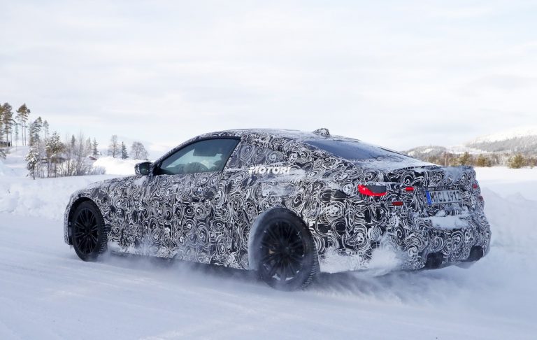 Nuova BMW M4: le foto spia