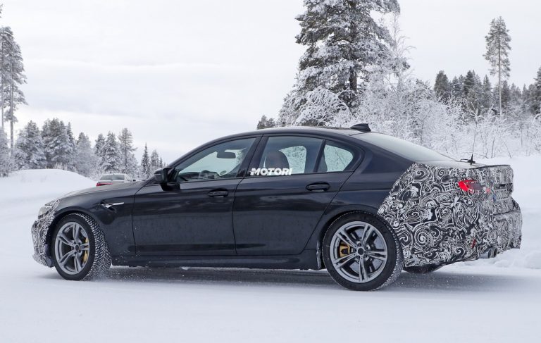 Nuova BMW M5: le foto spia