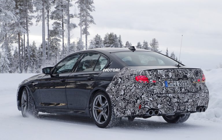 Nuova BMW M5: le foto spia
