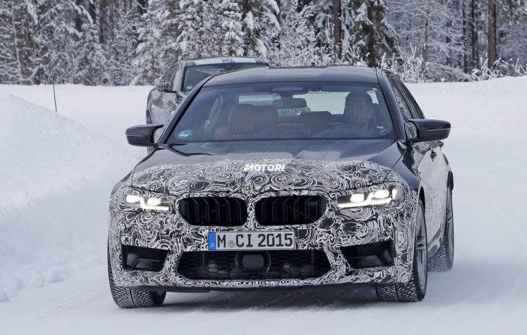 Nuova BMW M5: le foto spia
