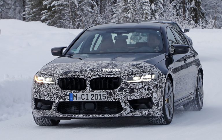 Nuova BMW M5: le foto spia