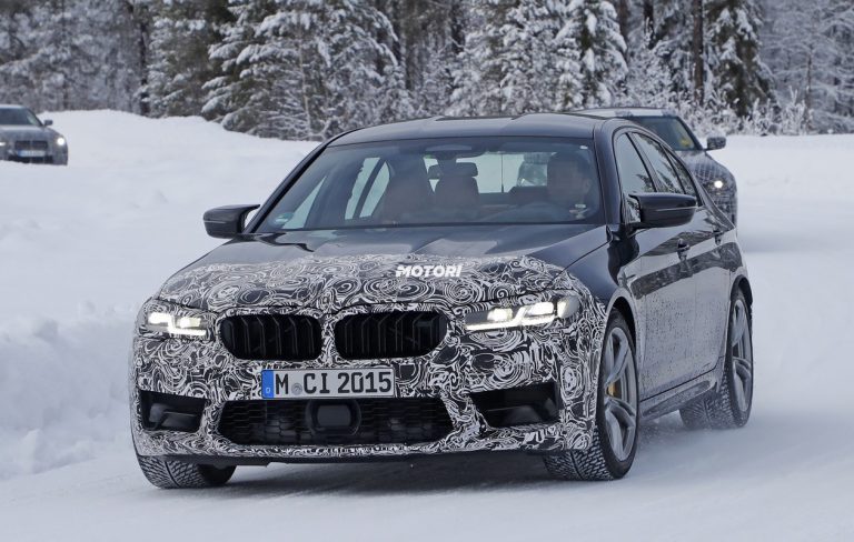 Nuova BMW M5: le foto spia