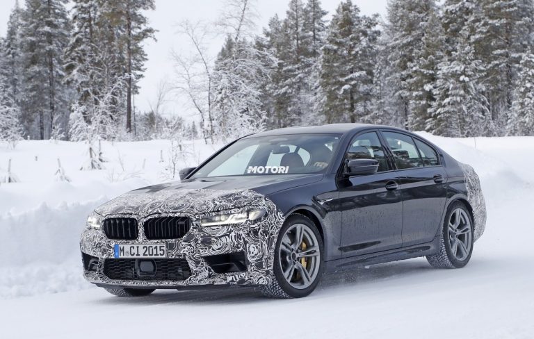 Nuova BMW M5: le foto spia