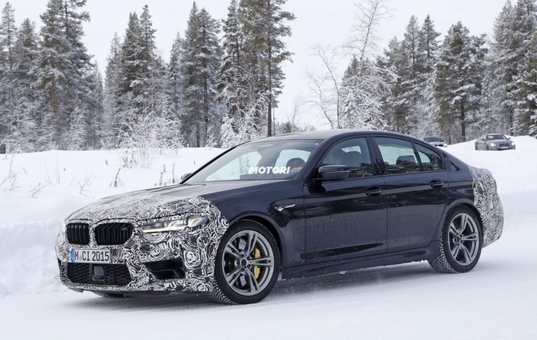 Nuova BMW M5: le foto spia