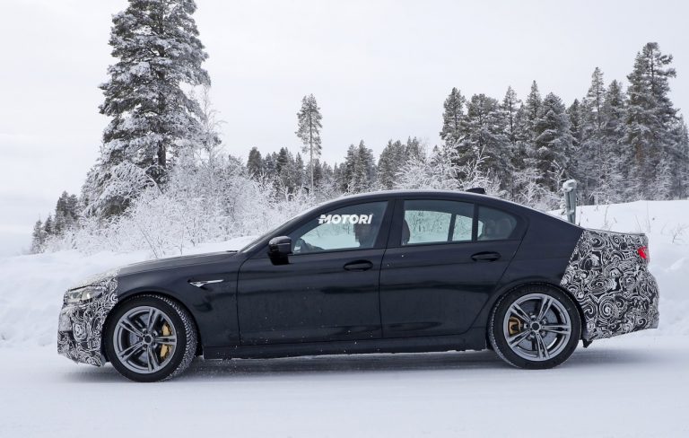 Nuova BMW M5: le foto spia
