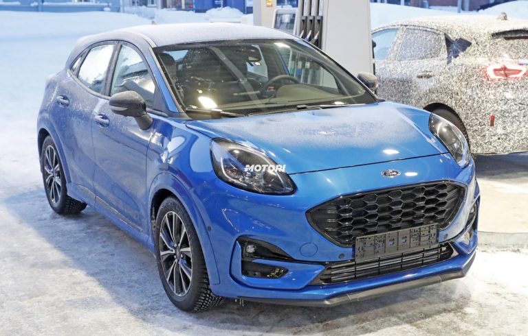 Le foto spia della Ford Puma ST