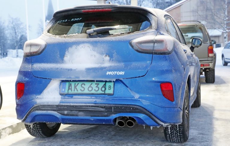 Ford Puma ST: le foto spia