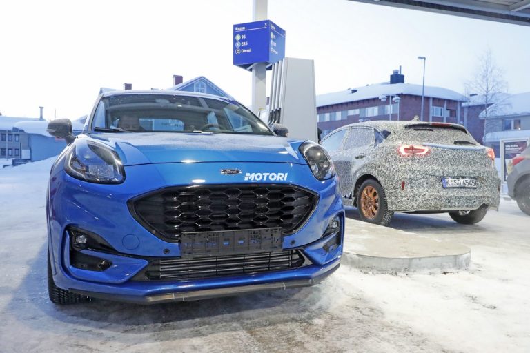 Ford Puma ST: le foto spia