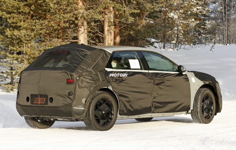 Hyundai 45 EV: le foto spia