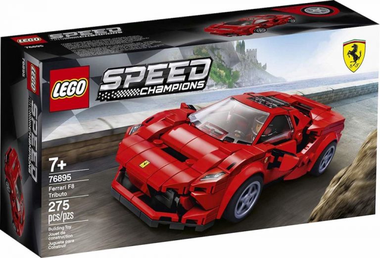 Ferrari F8 Tributo by Lego: immagini ufficiali