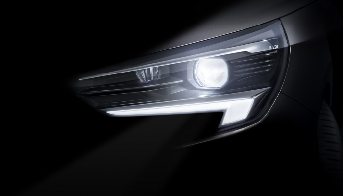 Opel Corsa 2020 con fari a matrice LED: immagini ufficiali