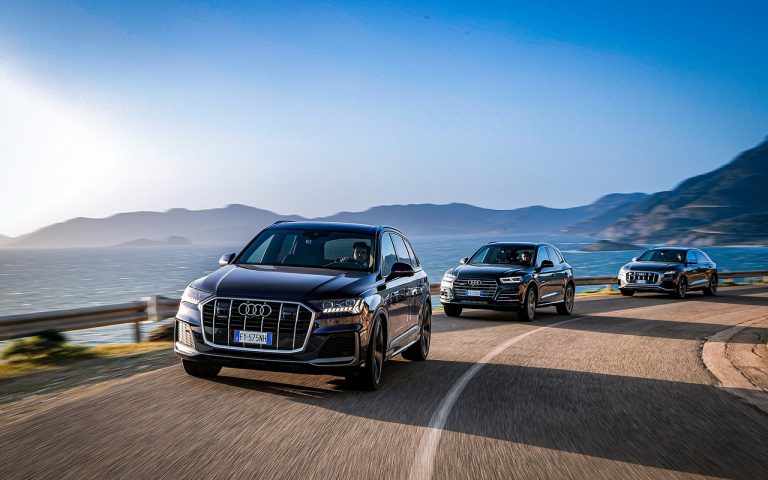 Audi Q5, Q7 e SQ8: le immagini