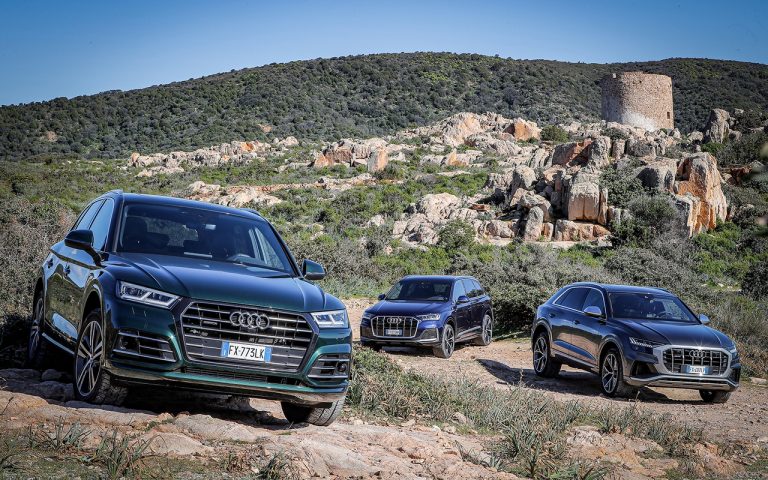 Audi Q5, Q7 e SQ8: le immagini