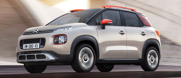 Citroen C3 AirCross BlueHDi 120 EAT6: immagini ufficiali