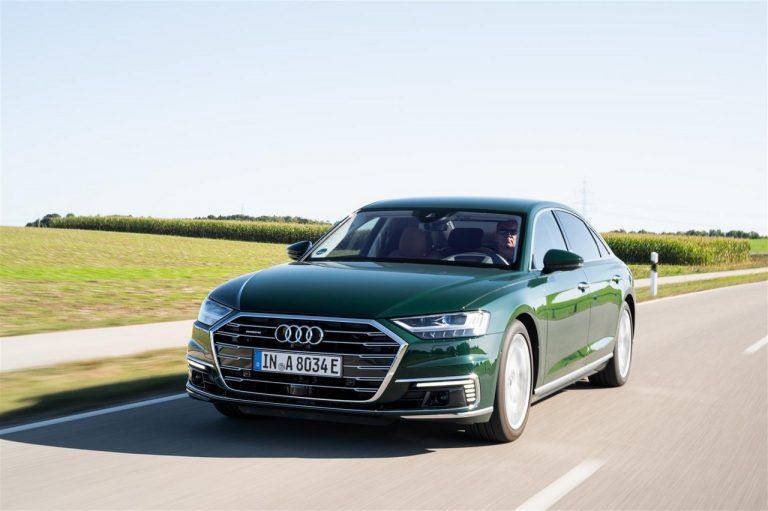 Audi A8 TFSI e 2020: immagini ufficiali