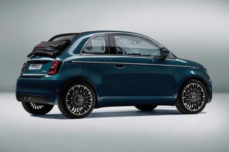 Fiat 500e: immagini ufficiali