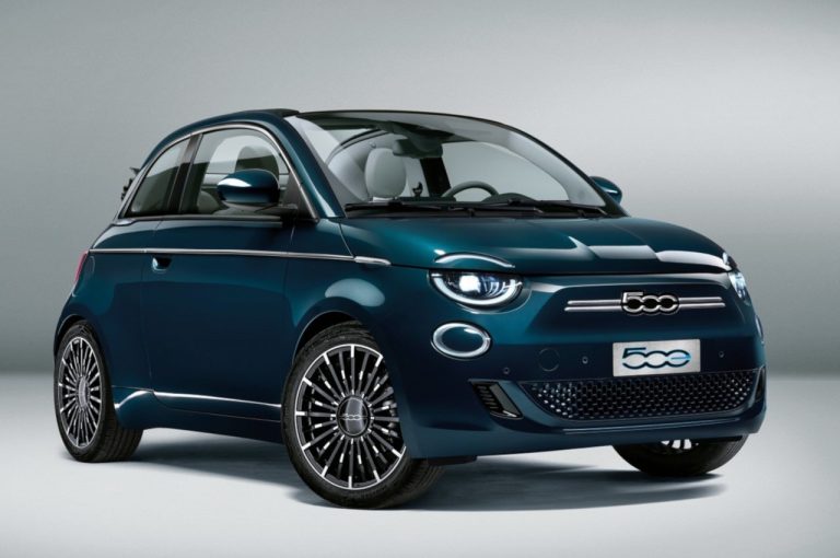 Fiat 500e: immagini ufficiali