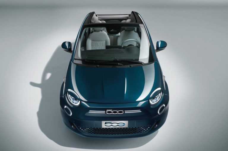 Fiat 500e: immagini ufficiali