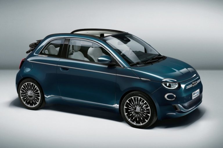 Fiat 500e: immagini ufficiali