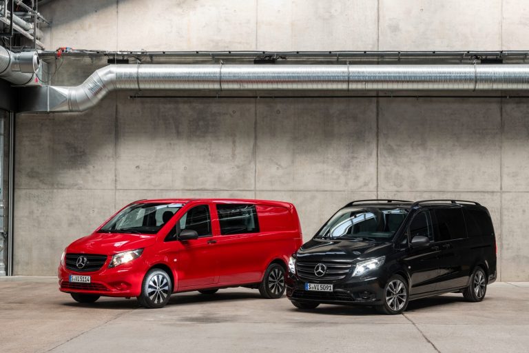 Mercedes Vito ed eVito Tourer 2020: immagini ufficiali