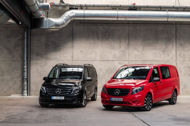 Mercedes Vito ed eVito Tourer 2020: immagini ufficiali