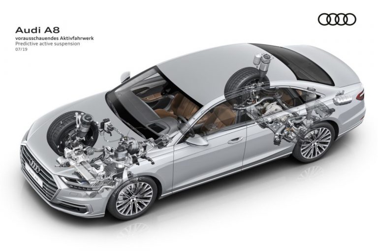 Audi A8 TFSI e 2020: immagini ufficiali