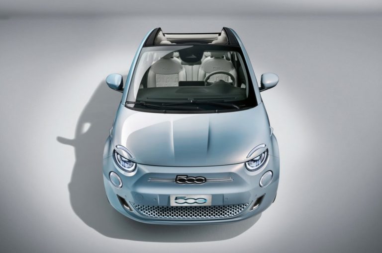 Fiat 500e: immagini ufficiali
