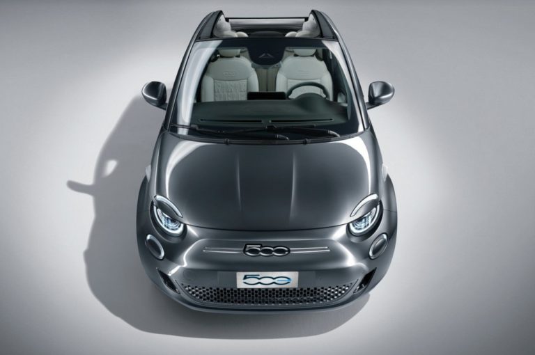 Fiat 500e: immagini ufficiali
