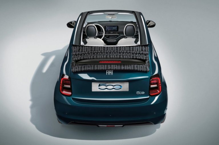 Fiat 500e: immagini ufficiali