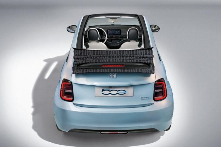 Fiat 500e: immagini ufficiali