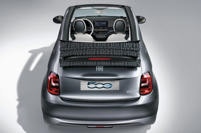 Fiat 500e: immagini ufficiali