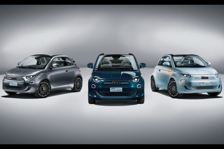 Fiat 500e: immagini ufficiali