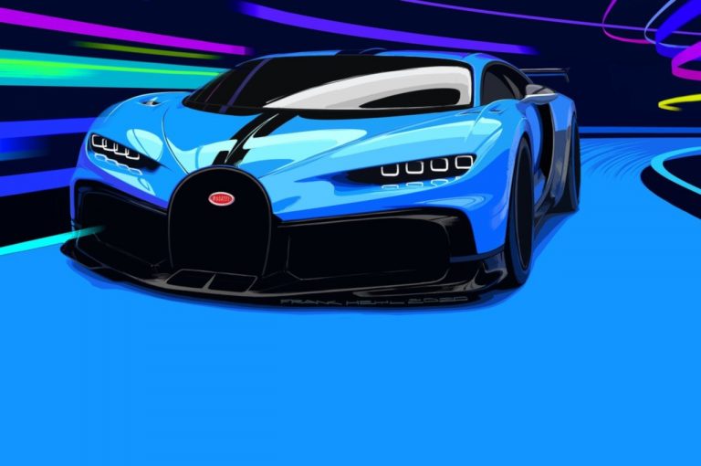 Bugatti Chiron Pur Sport 2020: immagini ufficiali