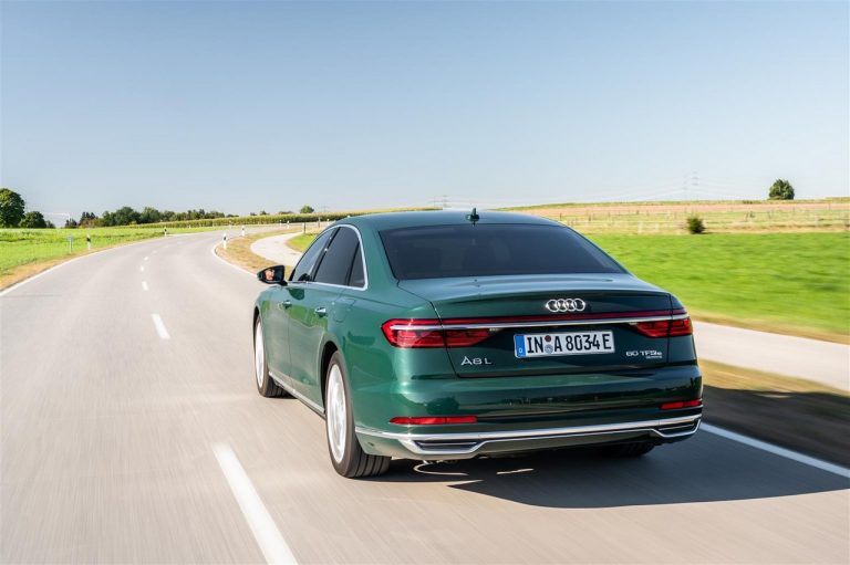 Audi A8 TFSI e 2020: immagini ufficiali