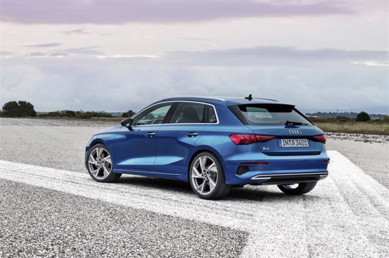 Audi A3 Sportback 2020: prime immagini ufficiali
