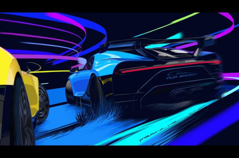 Bugatti Chiron Pur Sport 2020: immagini ufficiali