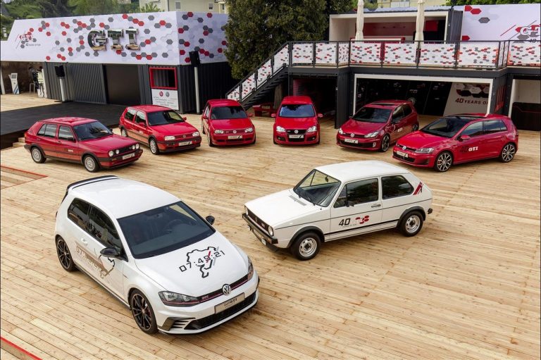 Volkswagen Golf GTI 1976-2020: la storia nelle immagini