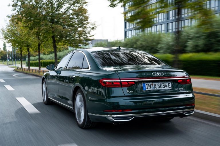 Audi A8 TFSI e 2020: immagini ufficiali