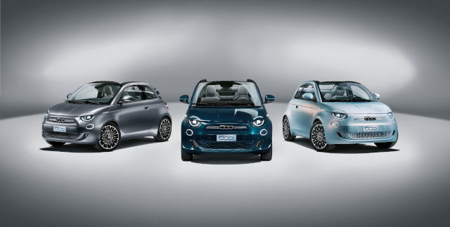 Fiat 500e: immagini ufficiali