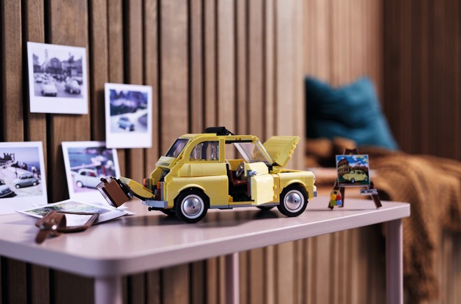 Fiat 500 by Lego: immagini ufficiali