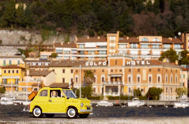Fiat 500 by Lego: immagini ufficiali