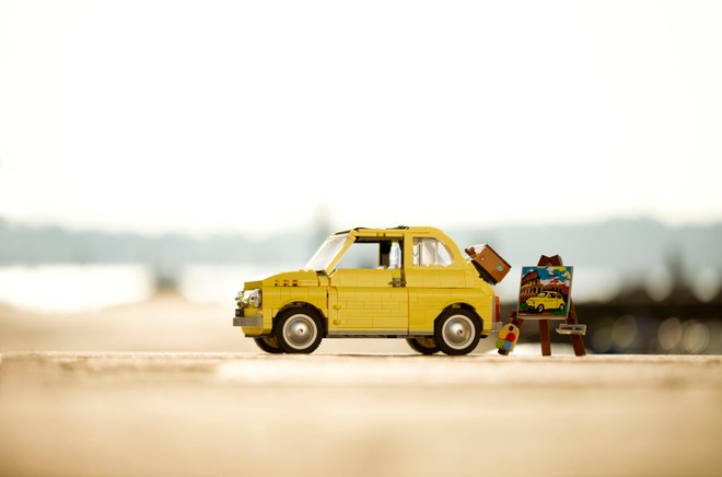 Fiat 500 by Lego: immagini ufficiali