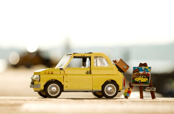 Fiat 500 by Lego: immagini ufficiali