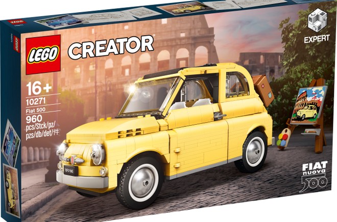 Fiat 500 by Lego: immagini ufficiali