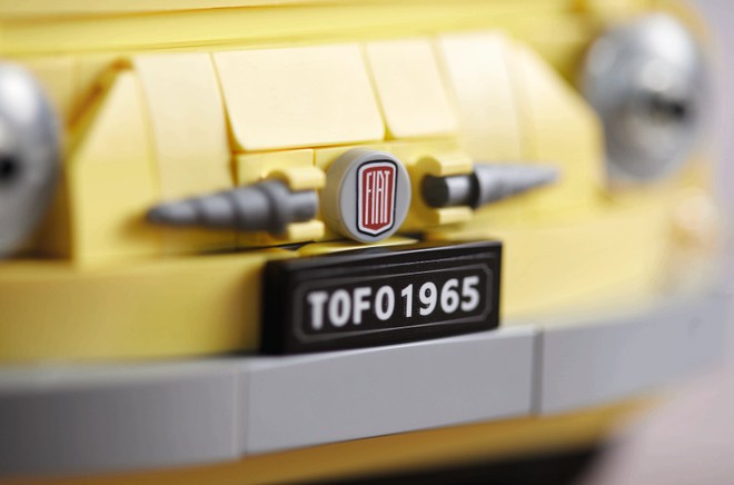 Fiat 500 by Lego: immagini ufficiali