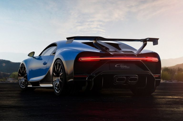 Bugatti Chiron Pur Sport 2020: immagini ufficiali