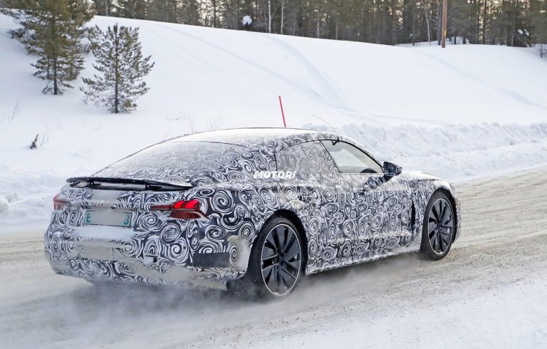 Audi e-Tron GT: le foto spia
