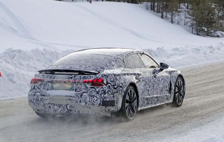 Audi e-Tron GT: le foto spia