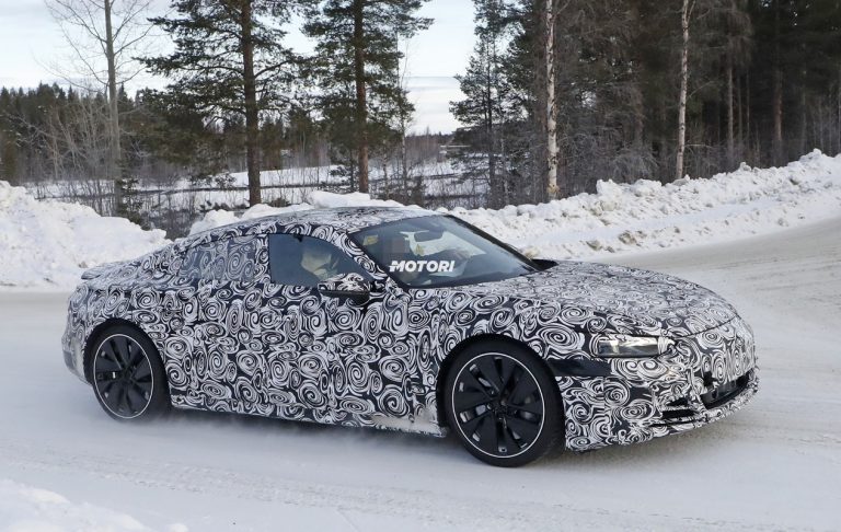 Audi e-Tron GT: le foto spia
